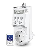 ELEKTROBOCK TS05 Steckerthermostat - Einfach zu Bedienen - Elektrische Heizungen - Infrarotheizung...