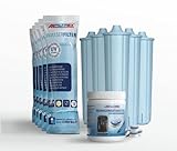 10 Wasserfilter Filterpatron kompatibel mit Jura Claris Blue 10er-set Filterpatrone inkl. 2-Phasen...