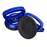 Relaxdays Saugheber 2er Set, Transport von Scheiben, Fliesen & Platten, Glasheber bis 45 kg,...