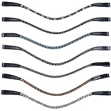 HKM Precious Stirnband Schwarz Einheitgröße