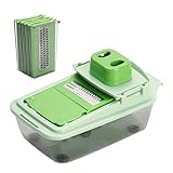 Gemüseschneider,Edelstahl Küchenschneider Werkzeuge,Zwiebelschneider und Obsthacker mit...