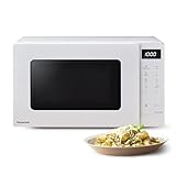 Panasonic NN-ST21QWEPG 20L Solo-Mikrowelle mit Drehteller, 800 W, automatisches Auftauen, 11...