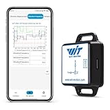 [BLE-Vibrationssensor] WTVB01-BT50 Smart-Vibrationsmodul, 3-Achsen-Vibrationsdetektor (Frequenz +...