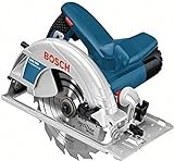 Bosch Professional Handkreissäge GKS 190 (Leistung 1400 Watt, Kreissägeblatt: 190 mm,...