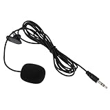 VICASKY 5 Stück Teiliges Clip Lavalier Mikrofon Tragbares Ansteckmikrofon mit Kabel für Handy für...