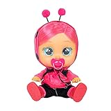 Cry Babies BABIES Dressy Lady, der Marienkäfer; Interaktive Spiel- & Funktionspuppe, die echte...