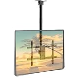 TV Deckenhalterung, verstellbar und neigbar – Für die meisten 43-86 Zoll Fernseher, Full-Motion...