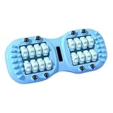 Qkbuza Fußball-Rollenmassagegerät – Fußmuskelmassagegerät – Triggerpunkt-Doppelrolle,...