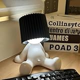 Umikk Lustiges LED Tischleuchte, Lampe „Ein kleiner schüchterner Mann“, Kreative A Little Shy...