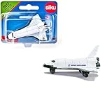 siku 0817, Space-Shuttle, Metall/Kunststoff, Weiß, Räder aus Kunststoff