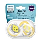 Philips AVENT ultra air Schnuller - 2er Pack, BPA-freier, atmungsaktiver Schnuller für Babys von...