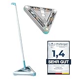 Livington Deeper Sweeper - kabelloser Akku Bodenreiniger mit 4 rotierenden Bürsten -...