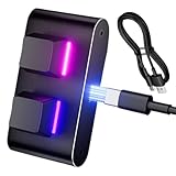 Frfik Makro-Pad aus Aluminiumlegierung, 6,1 cm (2,40 Zoll) Typ-C kabelgebundene programmierbare...