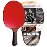 Donic-Schildkröt Carbon Tischtennisschläger Waldner 5000 | Carbon-Holz in Premium-Qualität | ITTF...