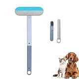 3 In 1 Pet Hair Remover,Haustierhaar-Entfernungsbürste mit Wandhalterung, Abnehmbarer Griff,...