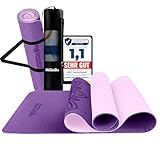 LA MENTE ES MARAVILLOSA - Gymnastikmatte, Rutschfest Yogamatte inkl. Tragegurt + Tasche +...