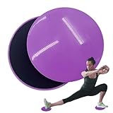 Fitness Gleitscheiben - Gleitscheiben für Übung | Workout Sliders Discs, 2x Zweiseitige...