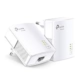 TP-Link Powerline Adapter Set TL-PA717 KIT(1000Mbit/s, Gigabit-Port, Plug&Play, Kompatibel mit Allen...