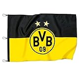 Borussia Dortmund Hissfahne / Flagge / Fahne / Flag XXL 150 x 100 cm BVB 09