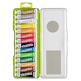 JOLLY Tempera-Farbe | Kinder Gouachefarben Set | Schulmalfarbe | 14 Tuben je 7,5ml, 9341-0003, bunt,...