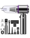 KITBEZN Handstaubsauger, 26000Pa Handstaubsauger Akku, 3-Gang Auto Staubsauger Stark mit...