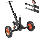 JCXIOC Bootsanhänger Transportwagen 1500lbs Zungenanhänger Dolly 2 in 1 Bootstransporter mit...
