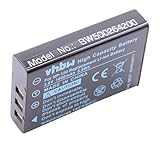 vhbw 1x Akku kompatibel mit Ricoh Caplio RR10, 500G Wide, G3 Model M, RR30, G3 Model S, Pro G3, G3s...