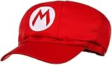 Balinco Super Mario Mütze rot für Erwachsene (Damen & Herren) Karneval Fasching Verkleidung...