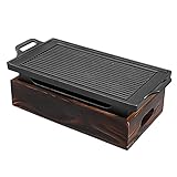 HUPYOMLER Rauchfreier tragbarer BBQ-Grill Koreanischer Japanischer Holzkohle-BBQ-Ofen Barbecue Grill...