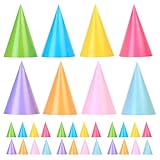 32 Stk Partyhüte, Bunte Partyhut Geburtstag Set, Partyhütchen, Papier Krone Party Hüte zum...