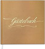 Fondlife Hochzeits-Gästebuch 100 Seiten,Hardcover Gästebuch,Hochwertiges Papier,Vintage Guest-Book...