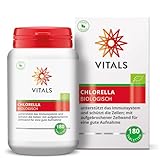 Vitals - Chlorella Biologisch 180 Tabletten. Chlorella aus biologischem Anbau in Tabletten à 500...