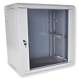 Netzwerkschrank, Serverschrank 19 Zoll Rack - 6HE -7HE- 9 HE - 12HE - 16HE - 400 mm Tiefe –...