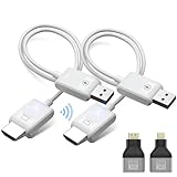 HDMI Wireless Transmitter and Receiver, Wireless Extender zum Streamen von Video und Audio vom...