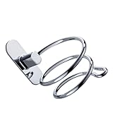 VALICLUD Wandmontierter Haartrocknerhalter aus rostfreiem Metall Platzsparend Praktische...
