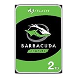 Seagate Barracuda 2TB interne Festplatte HDD, 3.5 Zoll, 7200 U/Min, 256 MB Cache, SATA 6GB/s,...