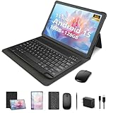 NRKDUBQ 27,9 cm (11 Zoll) Android 15 Tablet mit Tastatur, 20 GB RAM 128 G Speicher, 2025 neuestes...