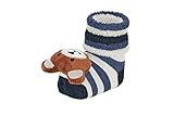 Sterntaler Baby - Jungen Baby ransselöcke bjørn Socken, Marine, 15-16 EU