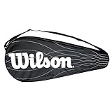 Wilson Performance Schlägerhülle für einen Tennisschläger Cover Performance Schwarz...