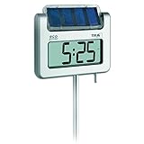 TFA Dostmann Avenue digitales Solar-Gartenthermometer, 30.2026, mit Lichtsensor