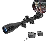 ESSLNB Luftgewehr Zielfernrohr 6-24x50 Zielfernrohre mit Mil-Dot Entfernungsmesser AOEG 5...
