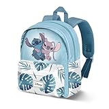 Lilo und Stitch Mate-Joy Kindergartenrucksack, Blau, 22 x 27 cm, Kapazität 5 L