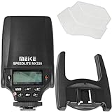 Meike Speedlite MK-320C TTL-Blitzgerät, Aufsteckblitz kompatibel mit Canon EOS DSLR Kameras inkl....