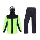 Ynport Crefreak Wasserdichte Regenanzüge für Herren Outdoor Arbeit Regenjacke und Hose Unisex...