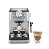 De'Longhi Siebträgermaschine Linea Classic EM450.M, Espressomaschine mit professionellem...