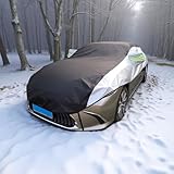 Auto Halbgarage für Mitsubishi Colt(2023-) Autoabdeckung Winter,EIS Sonne Staub Schutz wasserdichte...