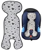 HECKBO Baby Sitzauflage Sommer Antischwitz für Kinderwagen - Babyschale Schale Buggy und Autositz...