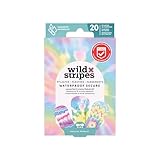 Wild Stripes Pflaster Wasserfest Set I Fingerpflaster I Waterproof Rainbow I Wundpflaster Wasserfest...