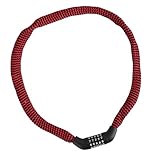 Anti Diebstahl Mountainbike Schloss Tragbare Kette 5-stellige Zahlenkombination Fahrradschlösser...