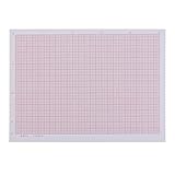 100 Stück A4-Größe, Koordinatenpapier, Grafikpapier, Rasterpapier